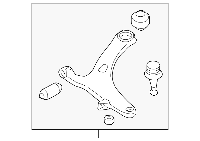 2011-2014 Subaru Impreza Lower Control Arm 20202FG042 | OEM