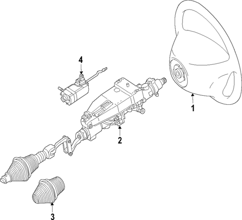 Steering Column for 2023 Mercedes-Benz Metris #1