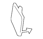 622A1ZH00H - Body: Tow Eye Cap for Nissan Image