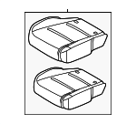 876005MP6A - Body: Seat Back Assembly for Nissan: ARIYA Image