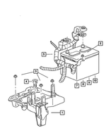 56010480AF - : Alternator And Battery Wiring for Mopar Image