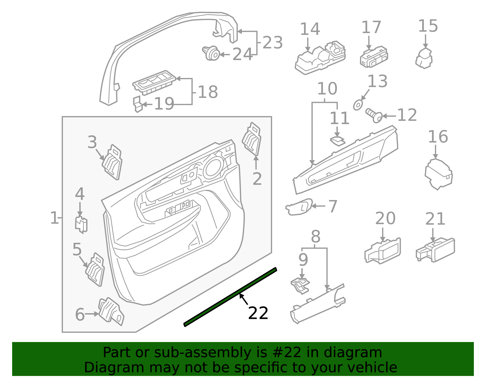 2022-2026 Volvo Belt Weather-Strip 32229690 | Culver City Volvo