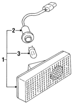 2625461A00 - Electrical: Socket &amp; Wire for Nissan Image