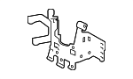 LR124498 - Body: Support Bracket for Land-Rover Image