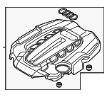 79103925BC - : Engine Cover for Audi: RS7 Image