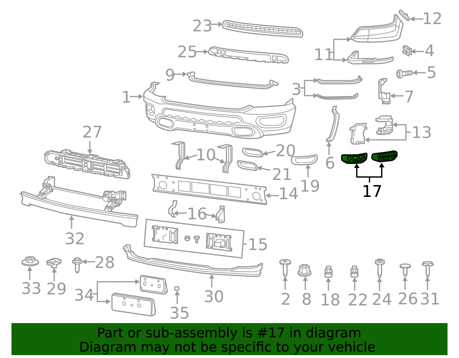 6EB791XRAB - Front Door Trim Armrest Left | Mopar Parts Canada