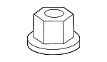 6512460AA - Body: Bumper Face Bar Nut for Mopar Image