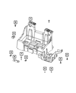 6507626AA - Electrical: Push Pin for Dodge: Durango | Jeep: Compass, Grand Wagoneer, Patriot, Wagoneer | Ram: 1500 Image