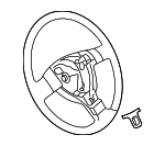 5K0419091ARASZ - Steering: Steering Wheel for Volkswagen: Golf, Golf R Image