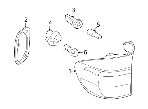 Bulbs - Chassis for 2009 BMW X5 #2