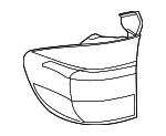 63217295340 - Electrical: Tail Lamp Assembly for BMW: X5 Image