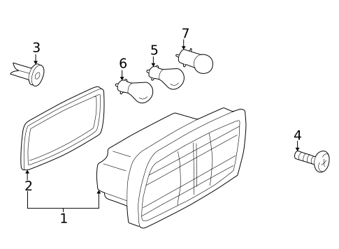 BULBS - CHASSIS for 2004 Mercedes-Benz G55 AMG #0