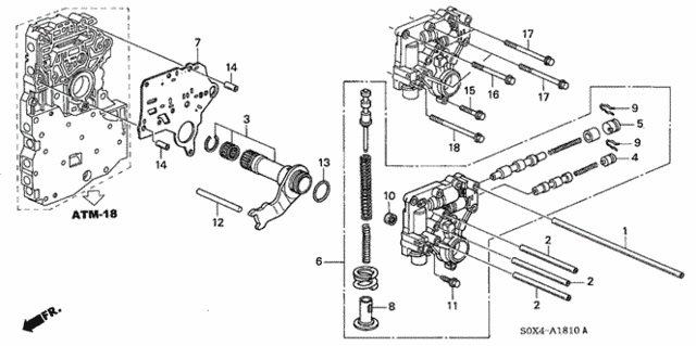 AT Regulator (5AT) for 2004 Honda Odyssey #0