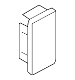 2K09596239B9 - Body: Blank Cover for Volkswagen Image