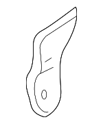 10296677 - Body: Fender Rear Bracket for Chevrolet: Impala, Monte Carlo Image