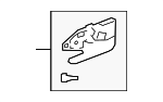 6920506160C0 - Body: Handle, Inside for Toyota: Camry, RAV4, Tacoma Image