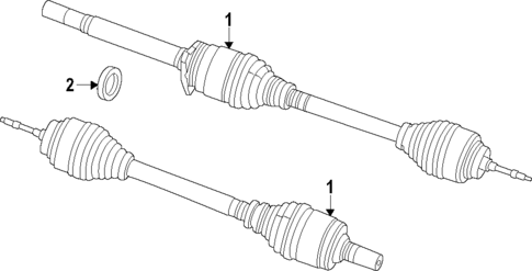 Front Axle for 2024 Jeep Wagoneer S #0