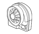 65758383153 - Electrical: Horn for BMW: 323Ci, 323i, 325Ci, 325i, 325xi, 328i, 330Ci, 330i, 330xi, 525i, 528i, 530i, 540i, 740i, 740iL, 750iL, M3, M5, X3, X5, Z3, Z8 Image