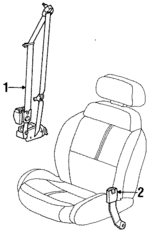 21039755 - Electrical: Retractor Assembly for GM Image