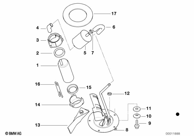 16141341231 - Fuel Supply: Fuel Pump -  for BMW-Motorrad Image image