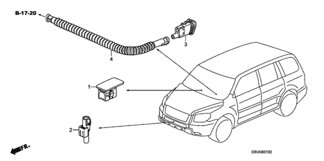 A/C Sensor for 2008 Honda Pilot #0