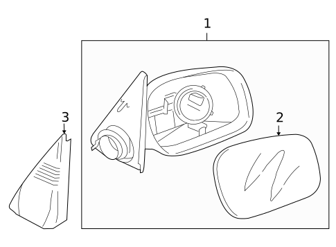 Outside Mirrors for 2005 Land Rover Freelander #0