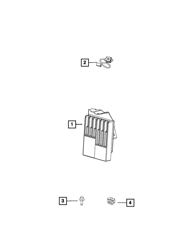 68547715AC - Electrical: Amplifier for Mopar Image
