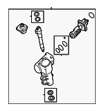 492009Z011 - Steering: Gear Assembly for Nissan: Frontier, Xterra Image