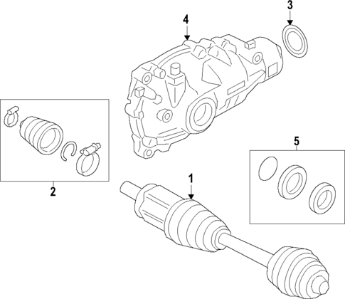 Differential for 2020 BMW 530e xDrive #5