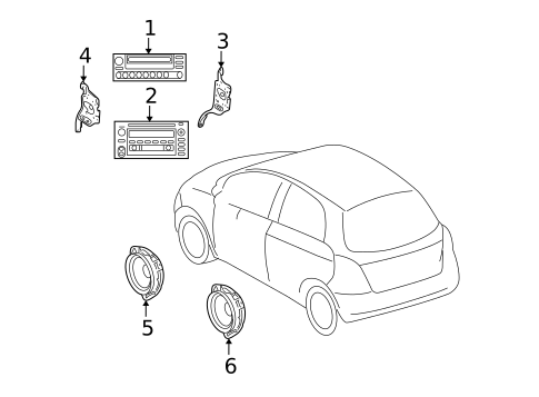 Sound System for 2010 Toyota Yaris #1