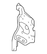 8621252200 - : AM/FM CD Mount Bracket for Toyota: Yaris Image