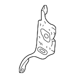 8621152190 - : AM/FM CD Mount Bracket for Toyota: Yaris Image