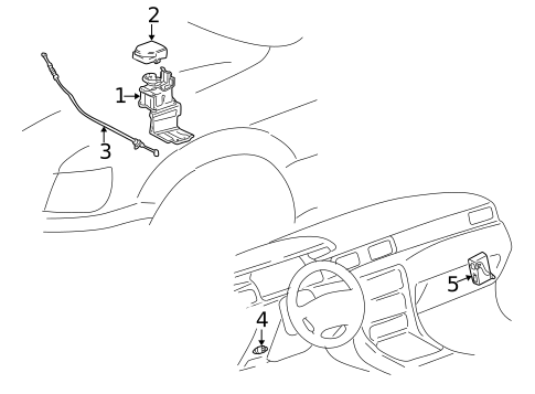 Intake for 2000 Toyota Camry #1