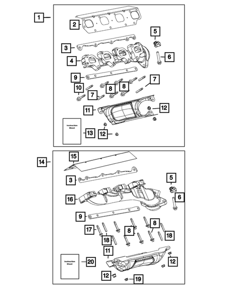 Manifolds and Vacuum Fittings for 2024 Ram 1500 #0
