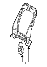 7101342250 - Body: Seat Back Frame for Lexus Image