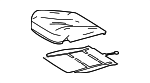 7110148440C1 - Body: Cushion Assembly for Lexus: RX350, RX500h Image