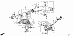 172545K0A00 - Electrical/Exhaust/Heater/Fuel: SEAL, SPONGE for Honda Image