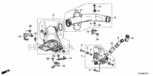 Resonator Chamber for 2014 Honda Accord #0
