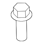 9008011717 - Body: Cowl Top Panel Bolt for Toyota Image image