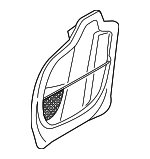 52107378158 - Body: Seat Back Panel for BMW: X1 Image