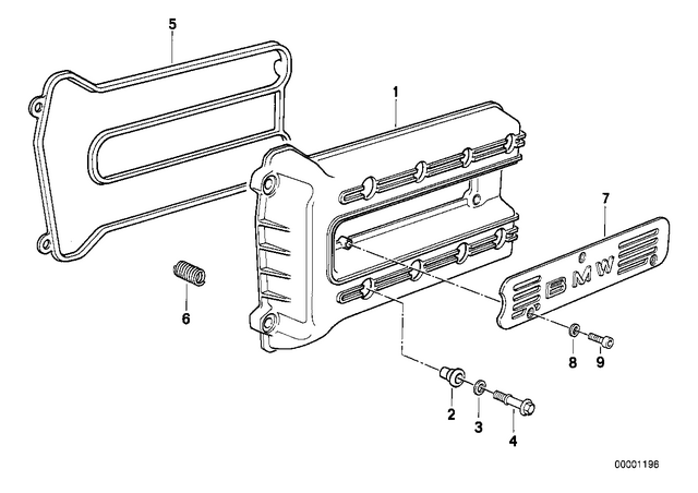 11121461396 - : Gasket, Cylinder Head Cover for BMW-Motorrad Image