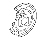 4650320070 - Brakes: Backing Plate for Toyota: Celica, Corolla, Matrix Image