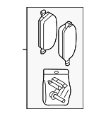 68627260AA - Brakes: Rear Pads for Dodge: Hornet Image