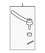 4547049025 - Steering: Outer Tie Rod for Toyota: Highlander Image