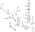 2043210204 - Suspension: Coil Spring for Mercedes-Benz Image