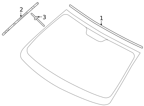 Reveal Moldings for 2010 Hyundai Genesis Coupe #0