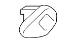 32277368 - Body: Glove Box Frame Retainer for Volvo Image