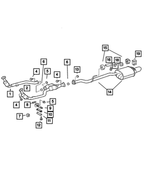 5114404AA - Exhaust: Catalytic Converter for Mopar Image