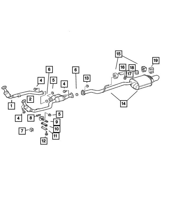5101232AA - Exhaust: Exhaust Isolator for Mopar Image image