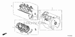 61115J6000 - : Gasket Kit, Cylinder Block for Honda Image